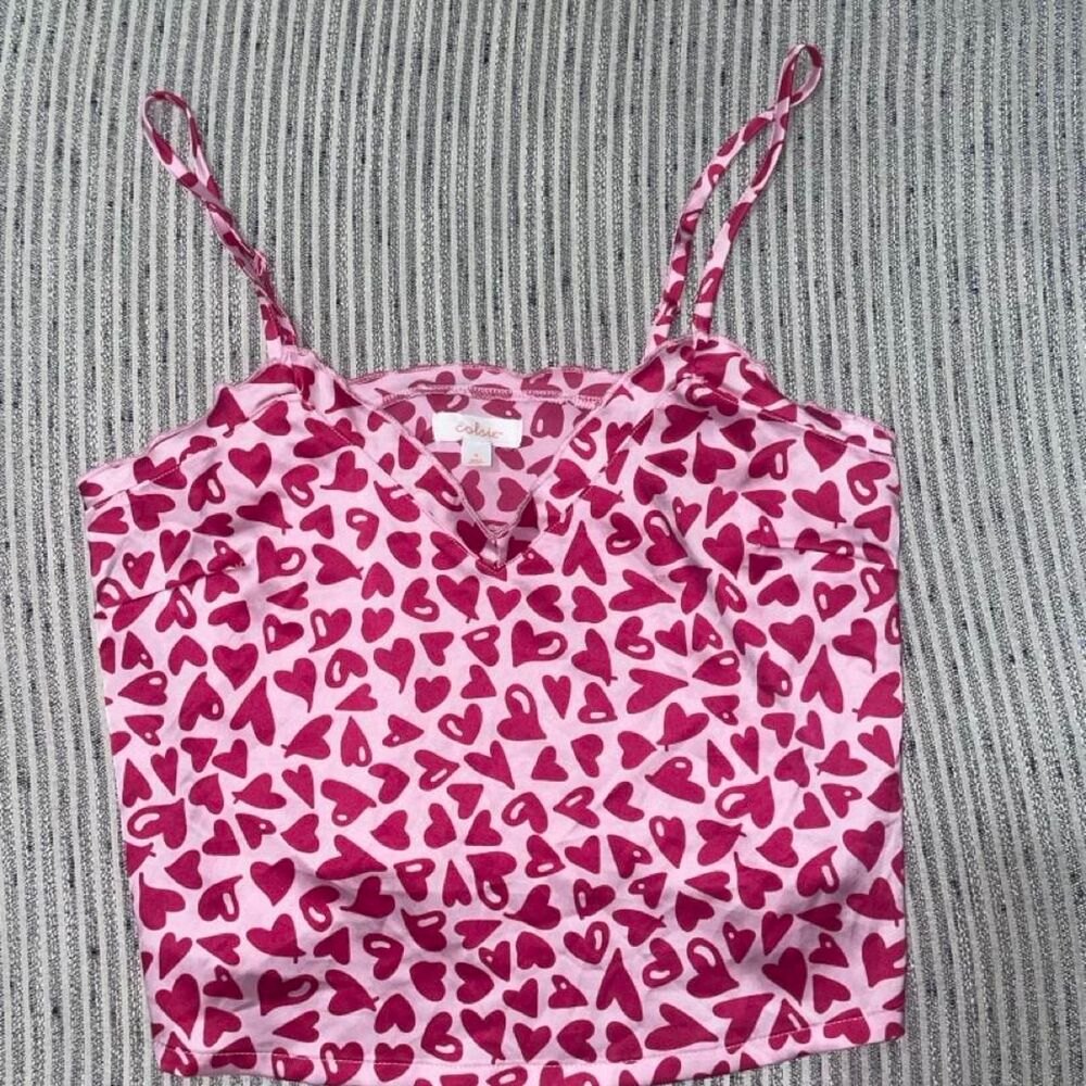 Colsie Women's Pink Crop-top